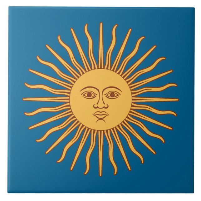 Solgudsymbol Kakelplatta (Framsidan)