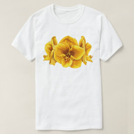 Solgul Blomma - T-shirt