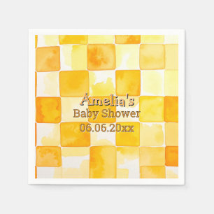 Solgul Citrus Baby Shower Servett