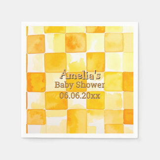 Solgul Citrus Baby Shower Servett