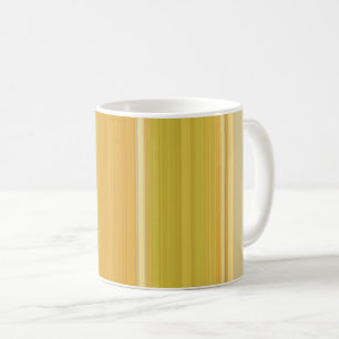 Solgula ränder kaffemugg