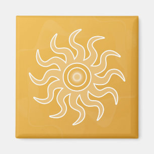 Solhälsning Magnet