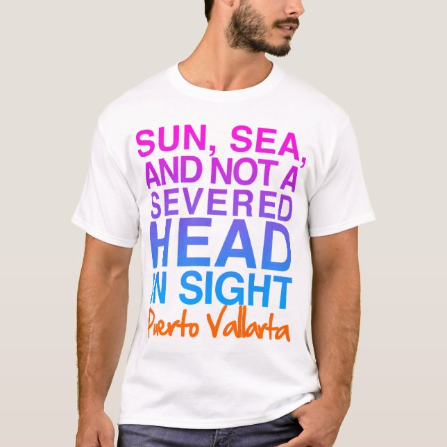 Solhav Puerto Vallarta T Shirt (Framsida)