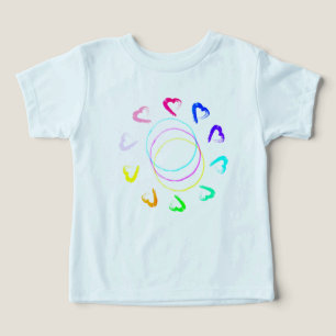 Solhjärta Småbarn T-shirt