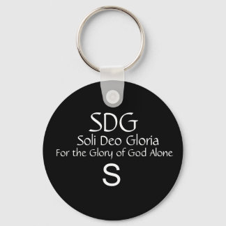 Soli Deo Gloria Nyckelring