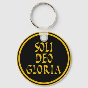 Soli Deo Gloria Nyckelring