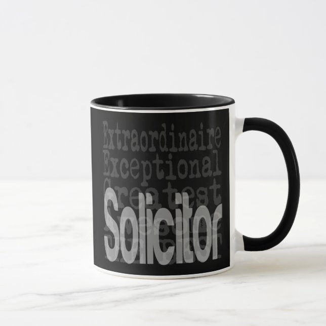 Solicitor Extraordinaire Mugg (Höger)