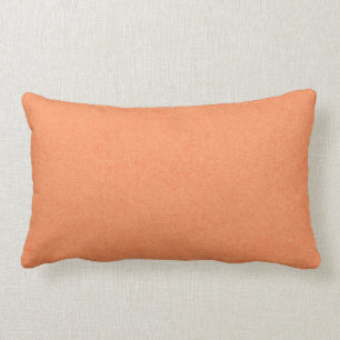 solid03 LIGHT ORANGE PEACH SOLID FÄRG DIGITAL WAL Lumbarkudde