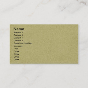 SOLID08 FAST TAN GREENISH NEUTRALT FÄRG-MALL VISITKORT