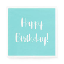 Solid Aquamarine Birthday