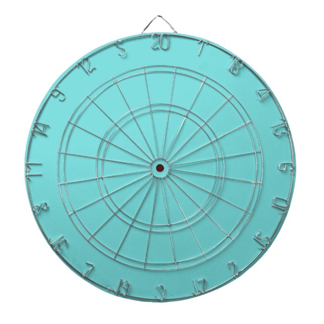 Solid Aquamarine Darttavla (Framsidan)