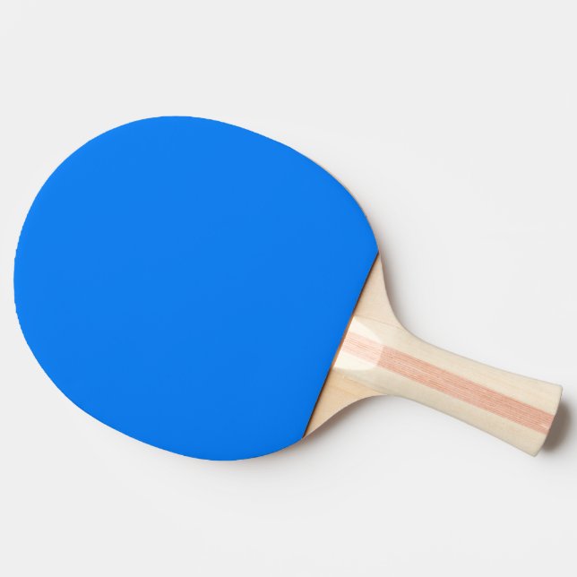 Solid azure blue pingisracket (Sidan)