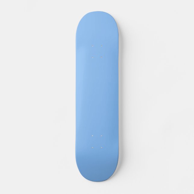 Solid Baby blue Skateboard Bräda 20,5 Cm (Framsida)