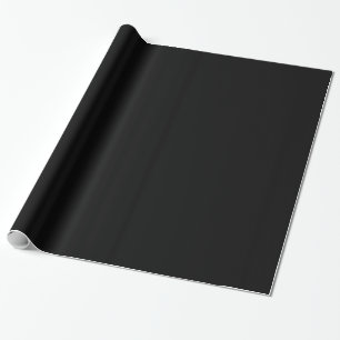 Solid Black Block Färg Presentpapper