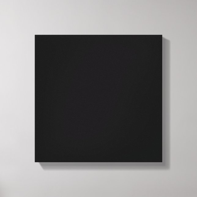 Solid Black Canvastryck (Framsida)