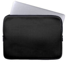 Solid Black Laptop Fodral