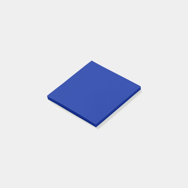 Solid Blue Färg | Hex nr 00239C Post-it Block (Vinklad)