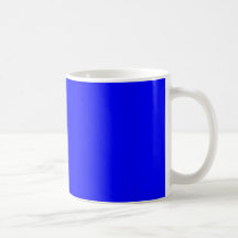 Solid Blue - Minimalist Coffee Mugg