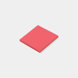 Solid Bright Red Färg | Hex# EF3340 Post-it Block