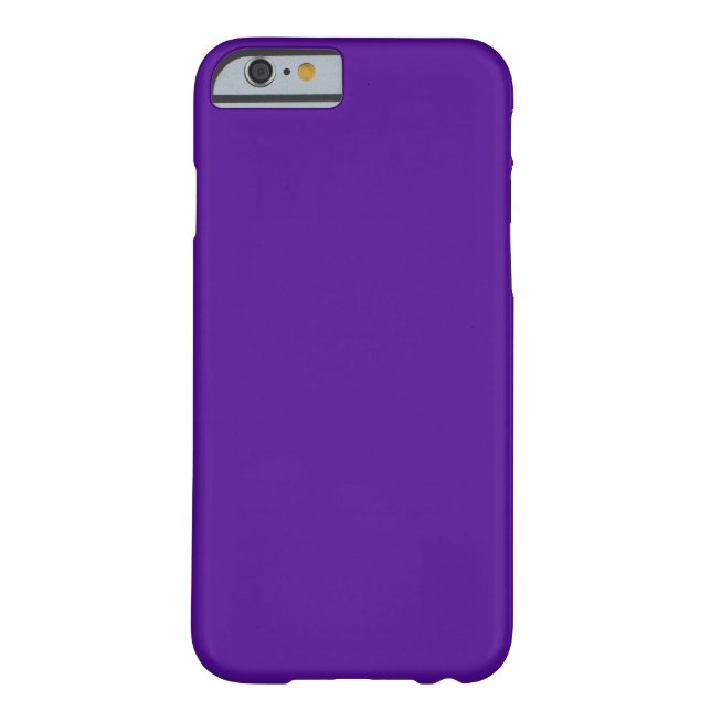 Solid color rich purple Case-Mate iPhone skal (Baksidan)