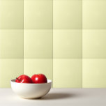Solid creamy pale yellow kakelplatta<br><div class="desc">Solid creamy pale yellow design.</div>