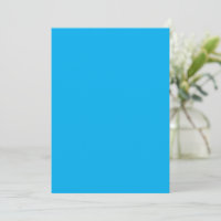 Solid Cyan Blue-bakgrund | Summer Minimal Stil
