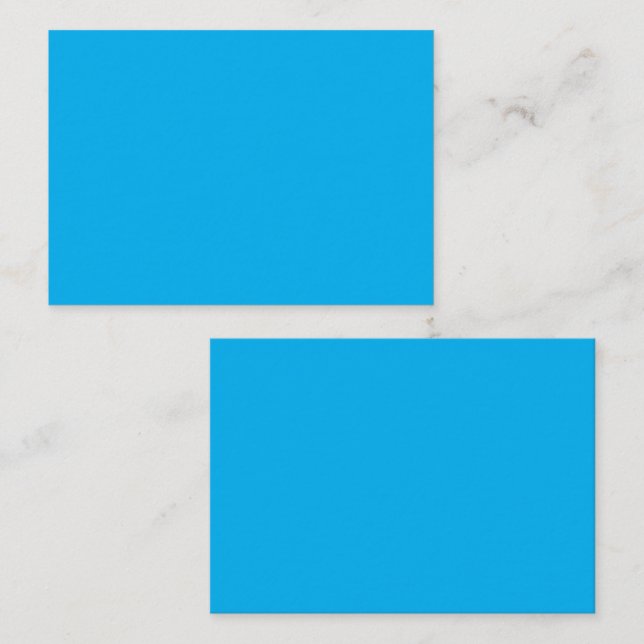 Solid cyanblå bakgrund  (Fram/baksida)