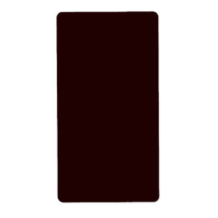 Solid Darkest Chocolate Brown Classic Fraktsedel