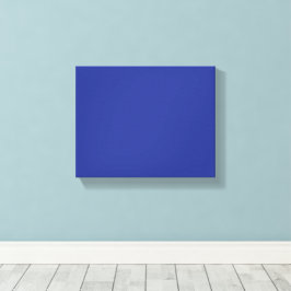Solid Deep Blue Backdrop | Bold Minimalist Design Canvastryck