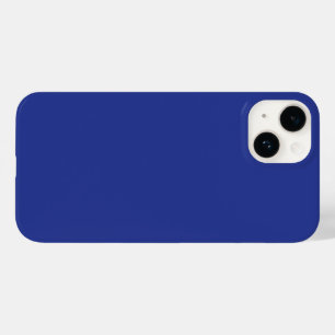 Solid djupblå bakgrund Djärv minimalistisk desig