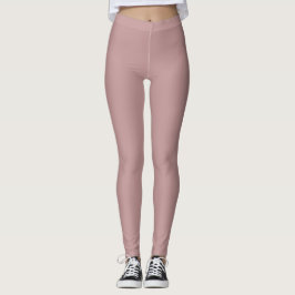 Solid ’Dusty Mauve’ Leggings