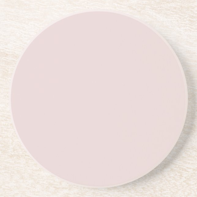 Solid Dusty Pink Light Elegant Minimalist  Underlägg (Framsidan)
