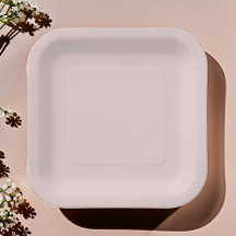 Solid Dusty Rosa Light Elegant Minimalist Bröllop