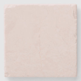 Solid Dusty Rosa Ljus Elegant Minimalistisk Stenunderlägg