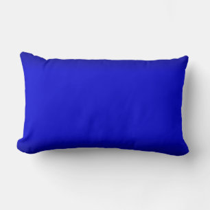 Solid Electrid Blue American Mojo Pillow Lumbarkudde