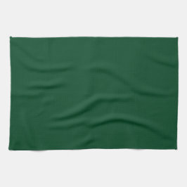 Solid Evergreen Grönt Kitchen Towel Kökshandduk