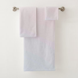 Solid Färg American Bath Towel Set