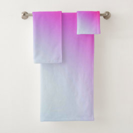 Solid Färg American Bath Towel Set
