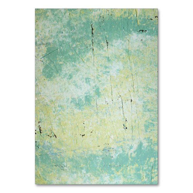 Solid Färg American Bordsnummer Card (Framsidan)