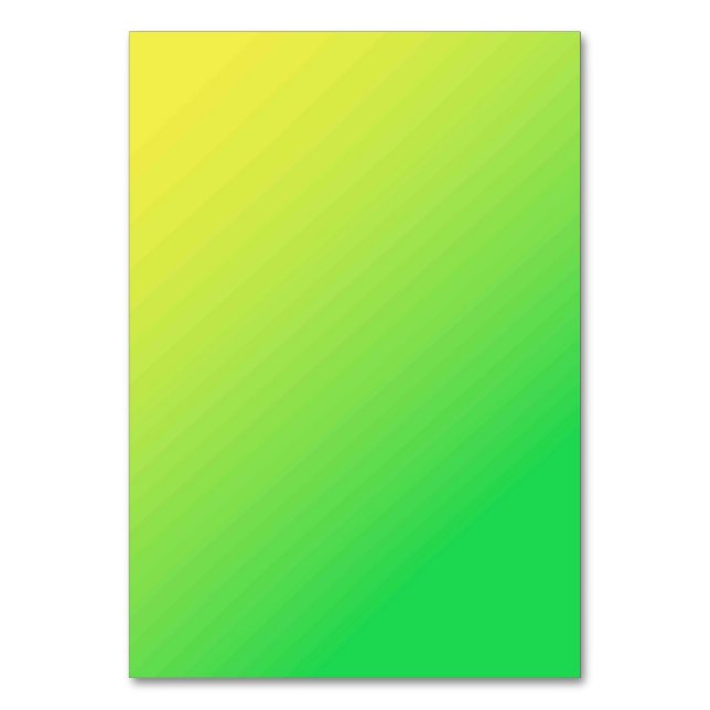 Solid Färg American Bordsnummer Card (Framsidan)