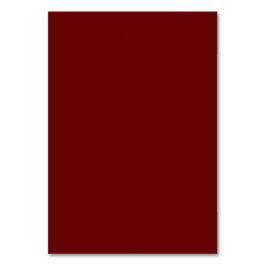 Solid Färg American Bordsnummer Card