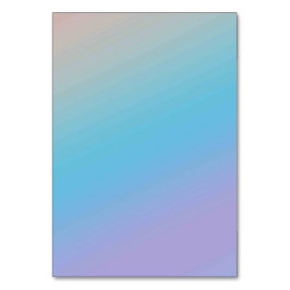 Solid Färg American Bordsnummer Card