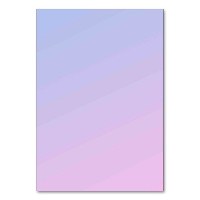 Solid Färg American Bordsnummer Card (Framsidan)