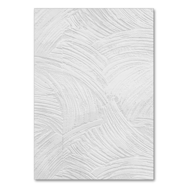 Solid Färg American Bordsnummer Card (Framsidan)