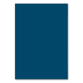 Solid Färg American Bordsnummer Card