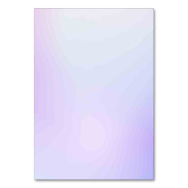 Solid Färg American Bordsnummer Card (Framsidan)