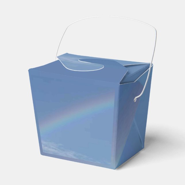 Solid Färg American Favor Box Presentaskar (Framsidan Sidan)