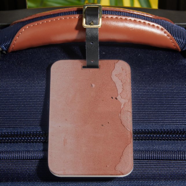 Solid Färg American Luggage Tag Bagagebricka (Framsida Insitu 2)