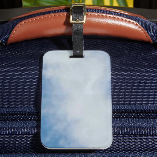 Solid Färg American Luggage Tag Bagagebricka (Framsida Insitu 2)