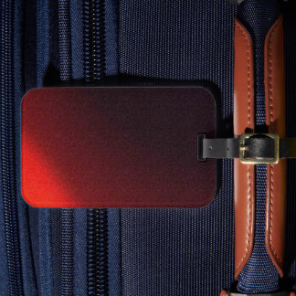 Solid Färg American Luggage Tag Bagagebricka